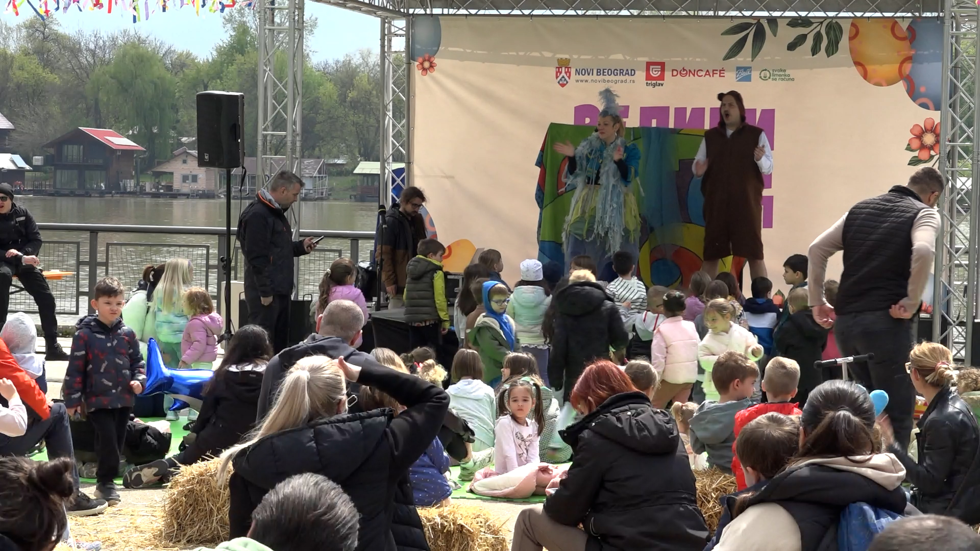 Beograd, praznicna manifestacija „Veliki uskrsnji karneval” koju organizuje Gradska opstina Novi Beograd, pokrivanje